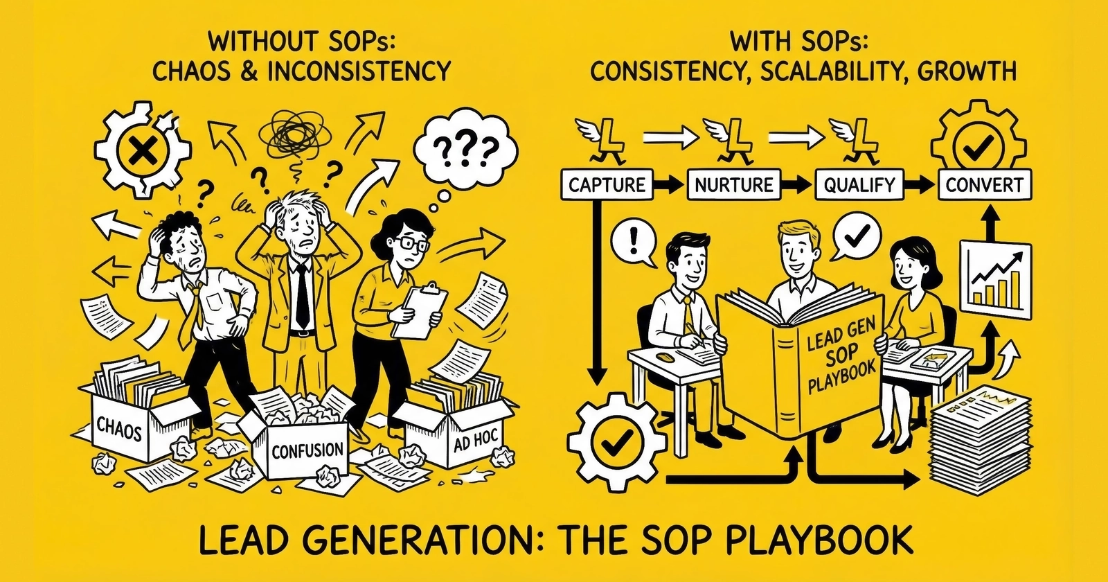 Lead Generation SOPs: Operational Playbooks That Scale
