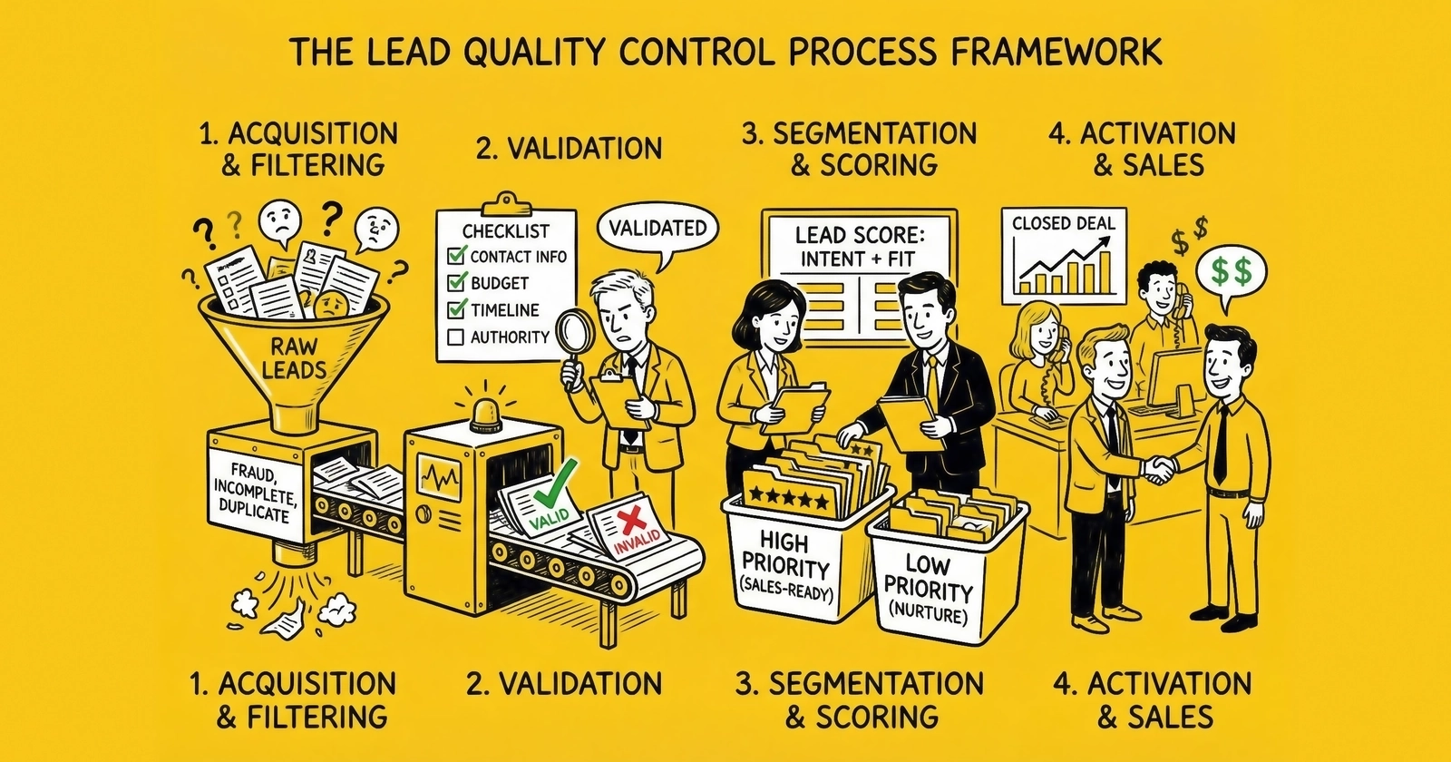 Quality Control Processes for Lead Operations: The Complete Framework