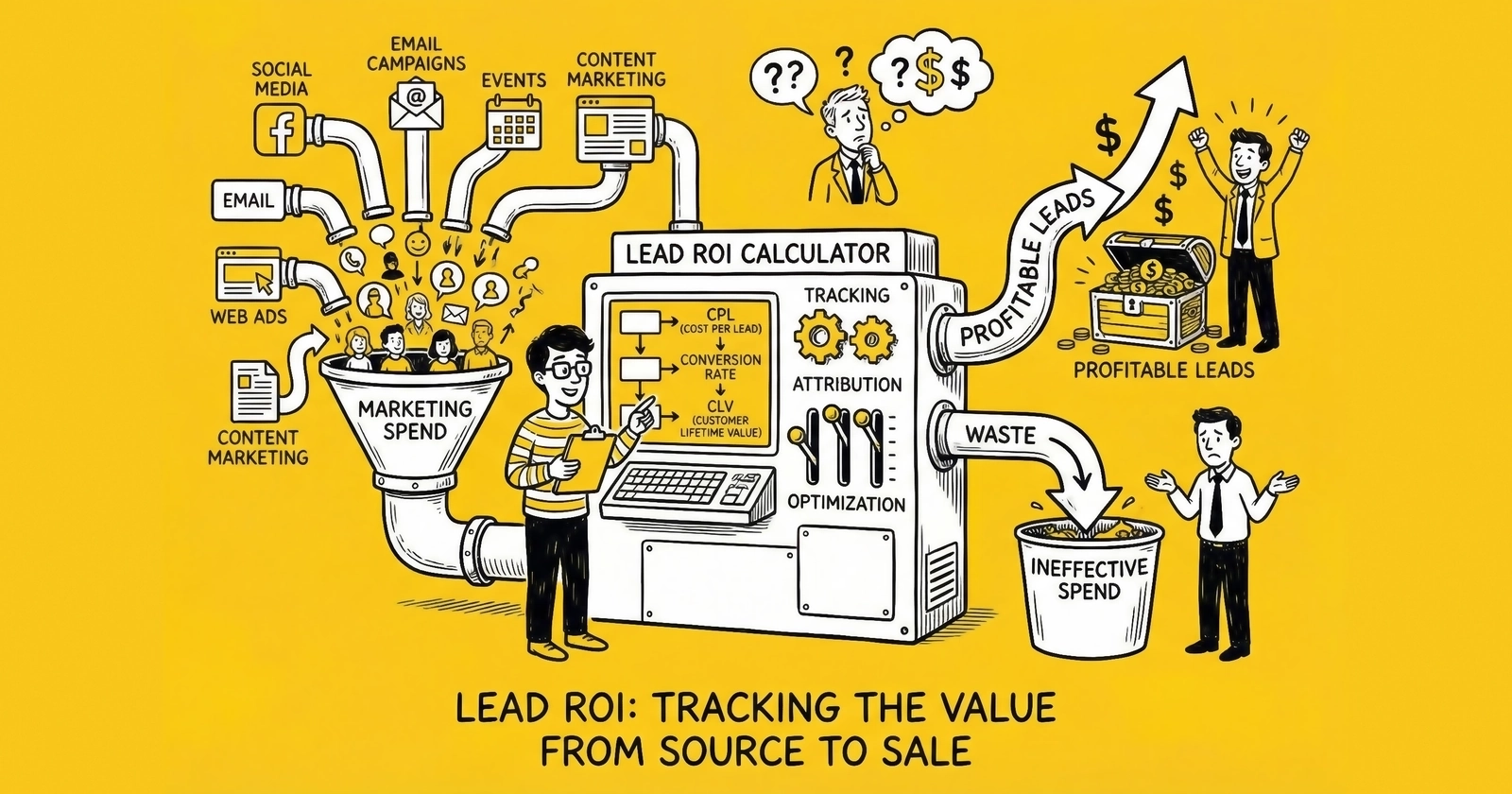How to Calculate Lead ROI and Optimize Your Spend