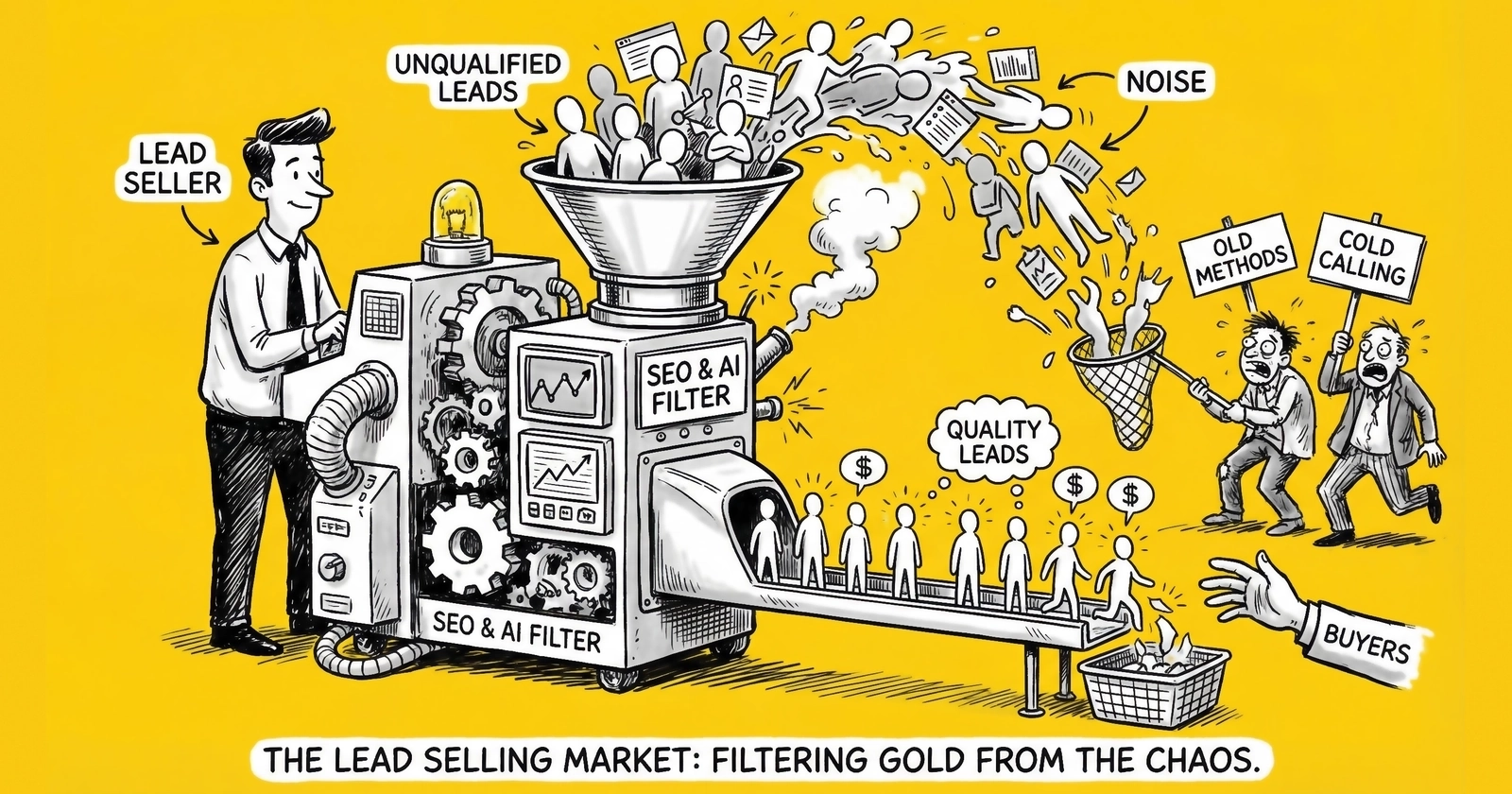 Lead Selling SEO: How B2B Lead Generators Must Adapt to AI-Dominated Search