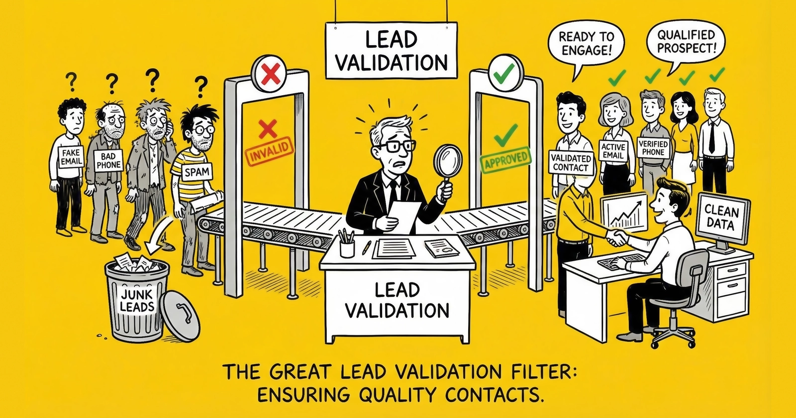 Lead Validation 101: How to Verify Phone, Email, and Address Data