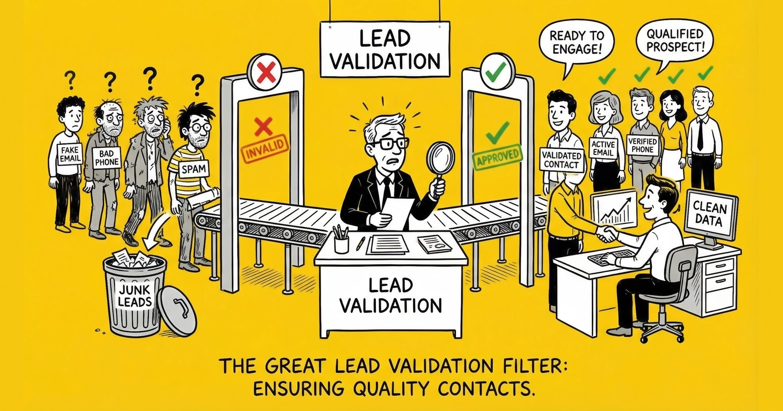 Lead Validation 101: How to Verify Phone, Email, and Address Data