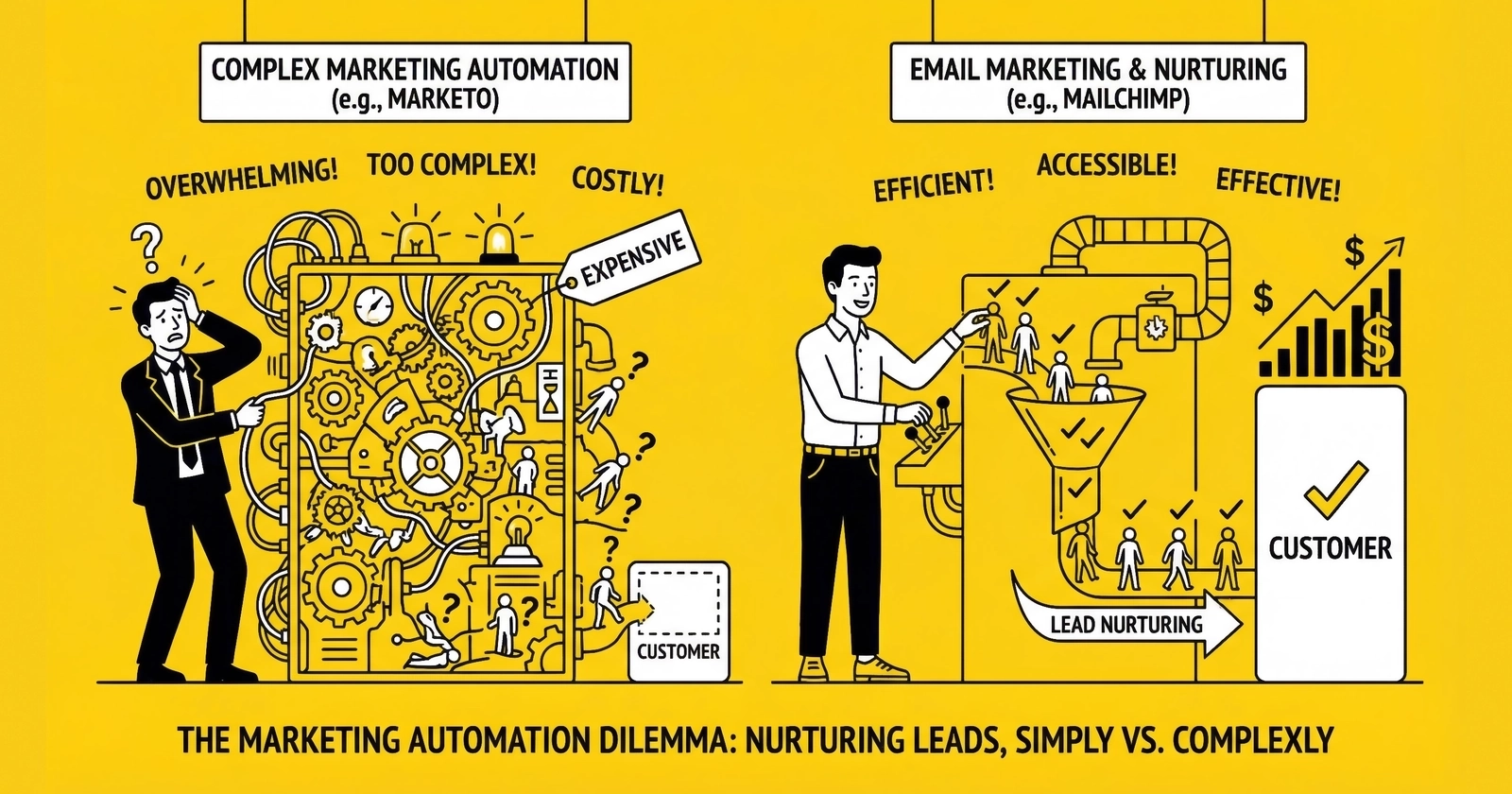 Marketing Automation for Lead Nurturing: Mailchimp to Marketo