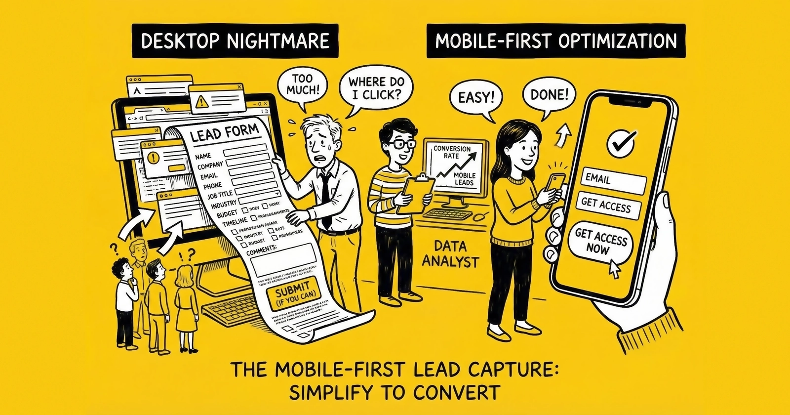 Mobile-First Lead Capture: Optimizing for 70% of Your Traffic
