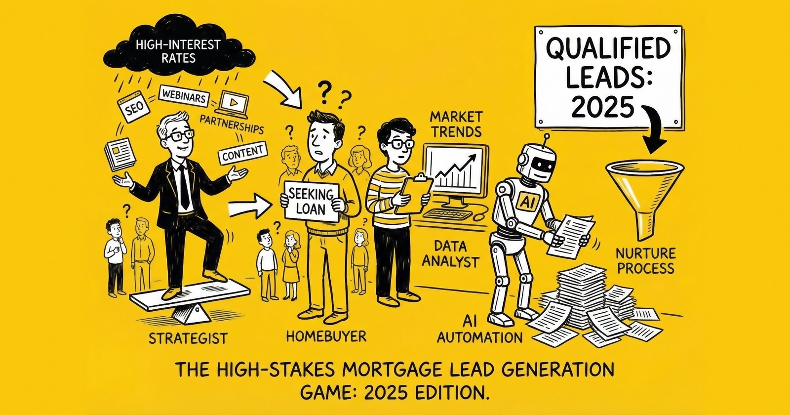 Mortgage Lead Generation in 2026: Navigating High-Rate Markets