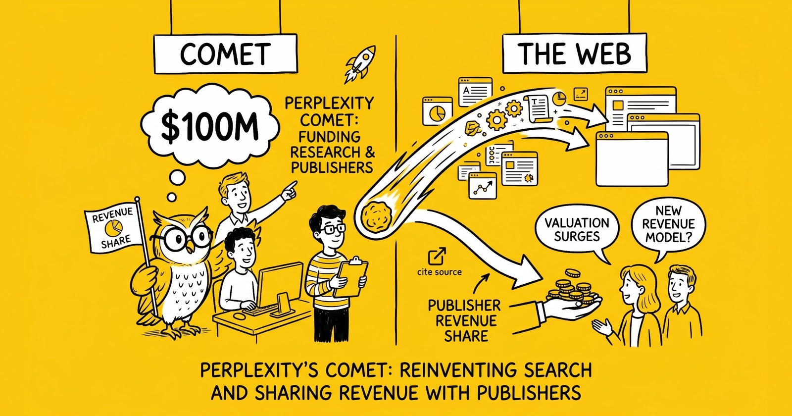 Perplexity's $200M Raise and Comet Plus 80/20 Split: The First Real Agent-Economy Payout Model for Lead-Gen Publishers