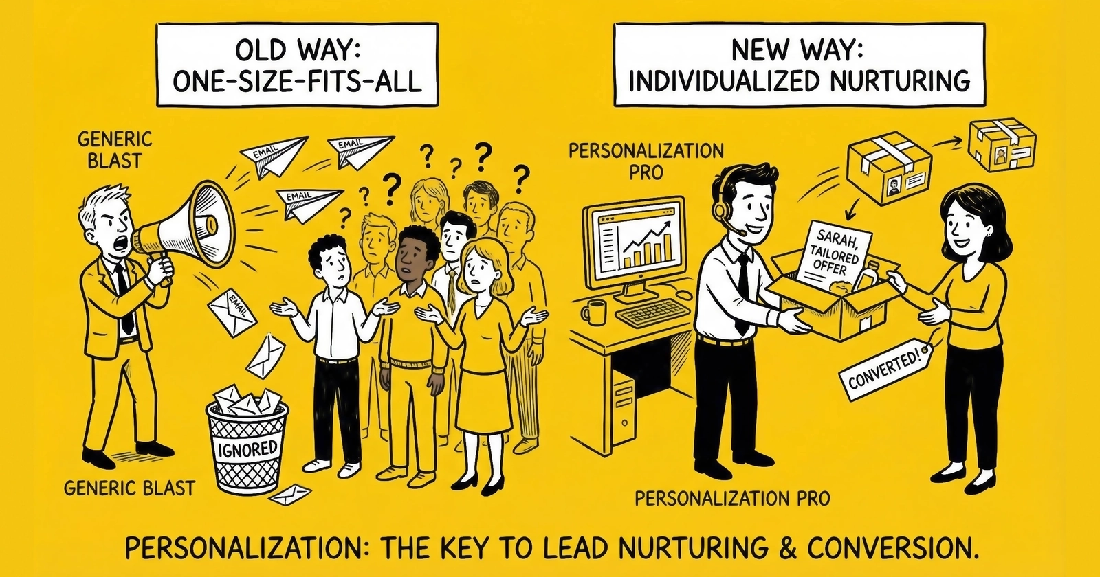 Personalization for Lead Nurturing: The 72% Conversion Lift You're Missing