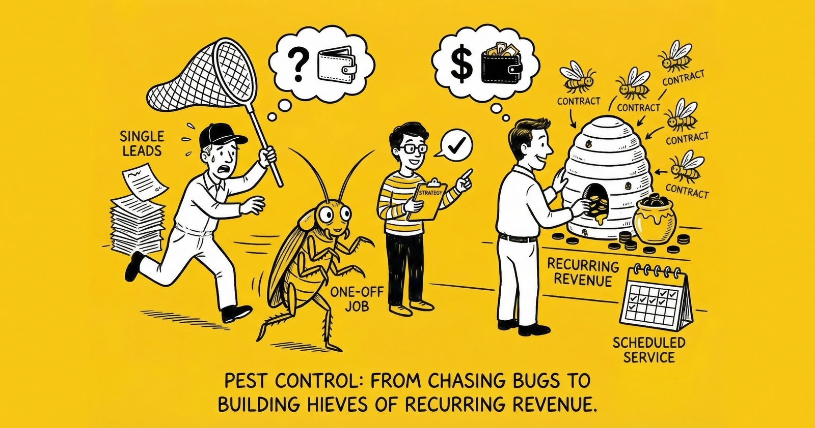 Pest Control Lead Generation: Recurring Revenue Focus