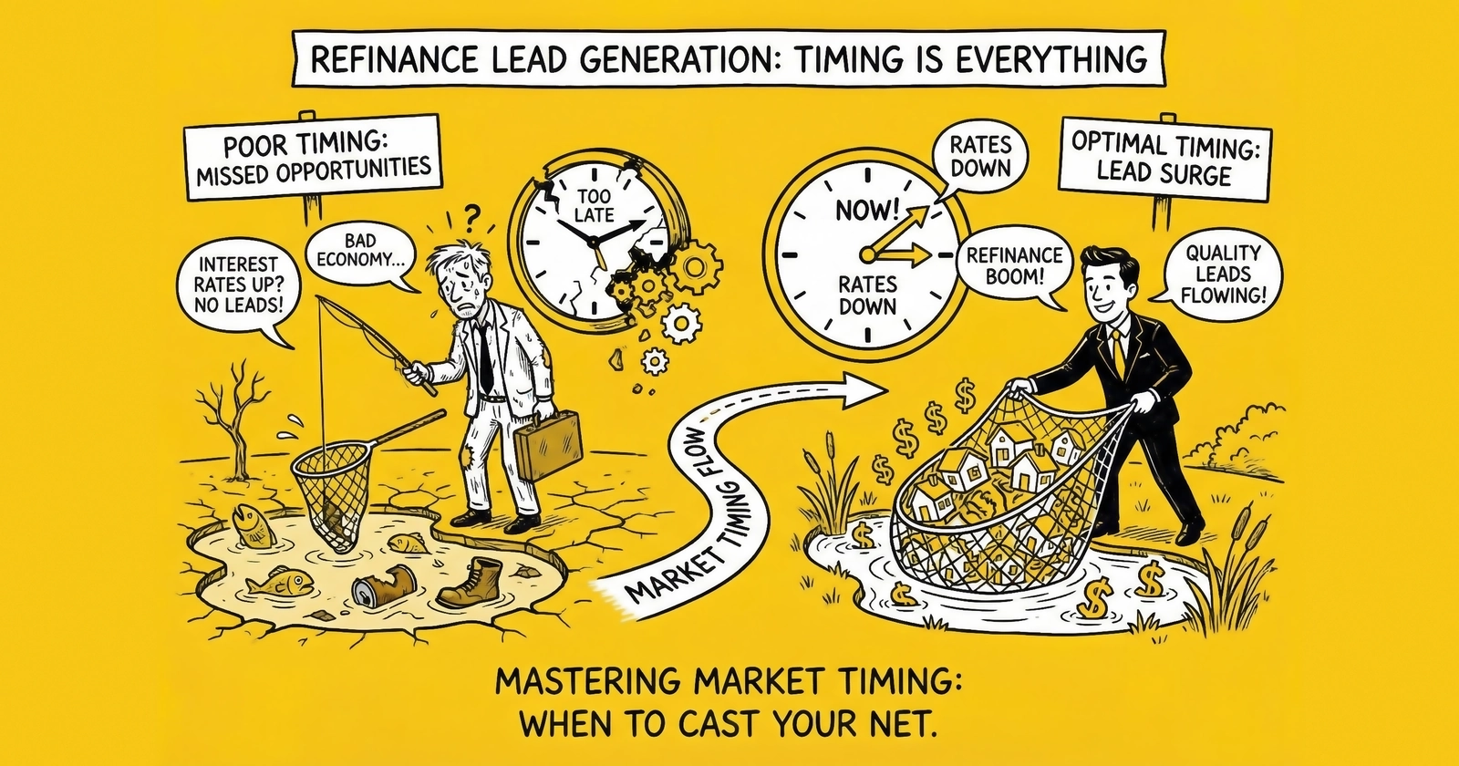 Refinance Lead Generation Market Timing: Rate Triggers and Strategic Positioning