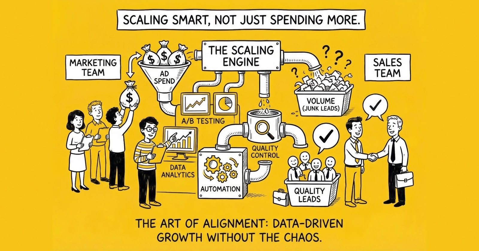 How to Scale Ad Spend Without Destroying Lead Quality