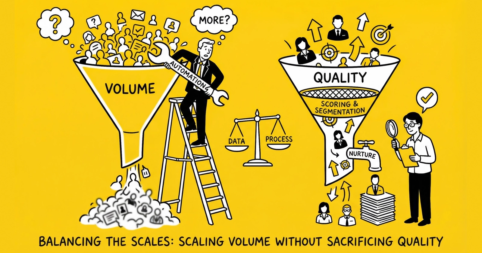 Scaling Lead Volume Without Sacrificing Quality: The Complete Guide for Lead Generation Professionals