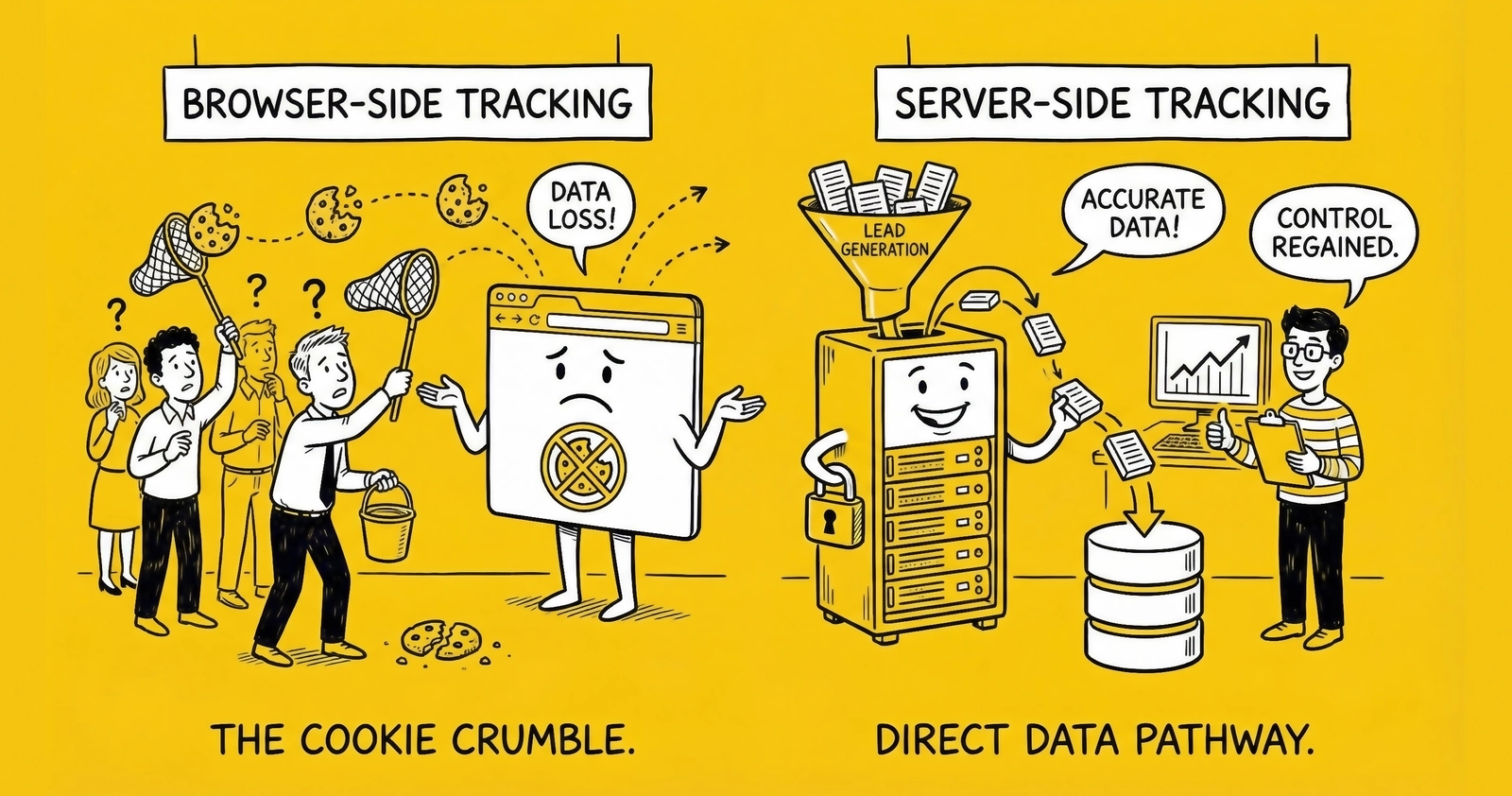 Server-Side Tracking for Lead Generation: Beating Cookie Loss