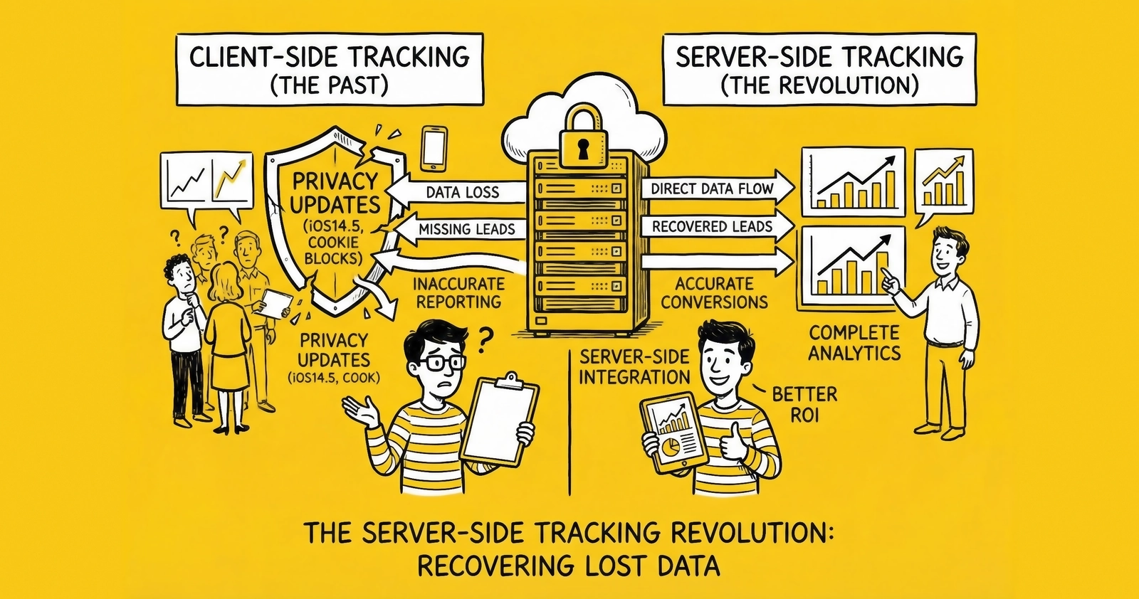Server-Side Tracking Revolution: Recovering Lost Data