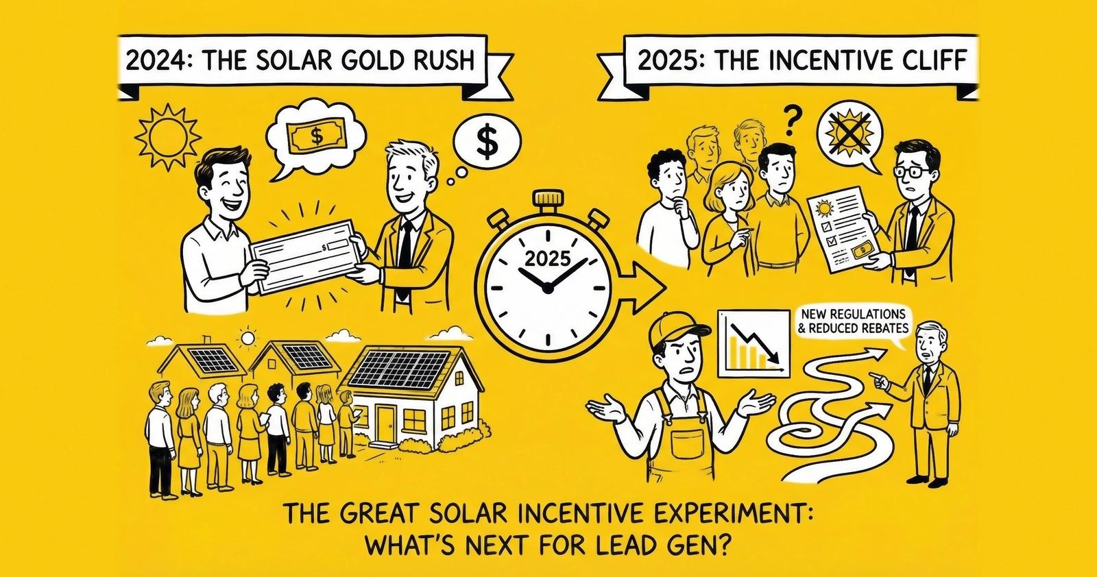 Solar Incentive Changes and Lead Generation Impact: The Complete 2025 Guide