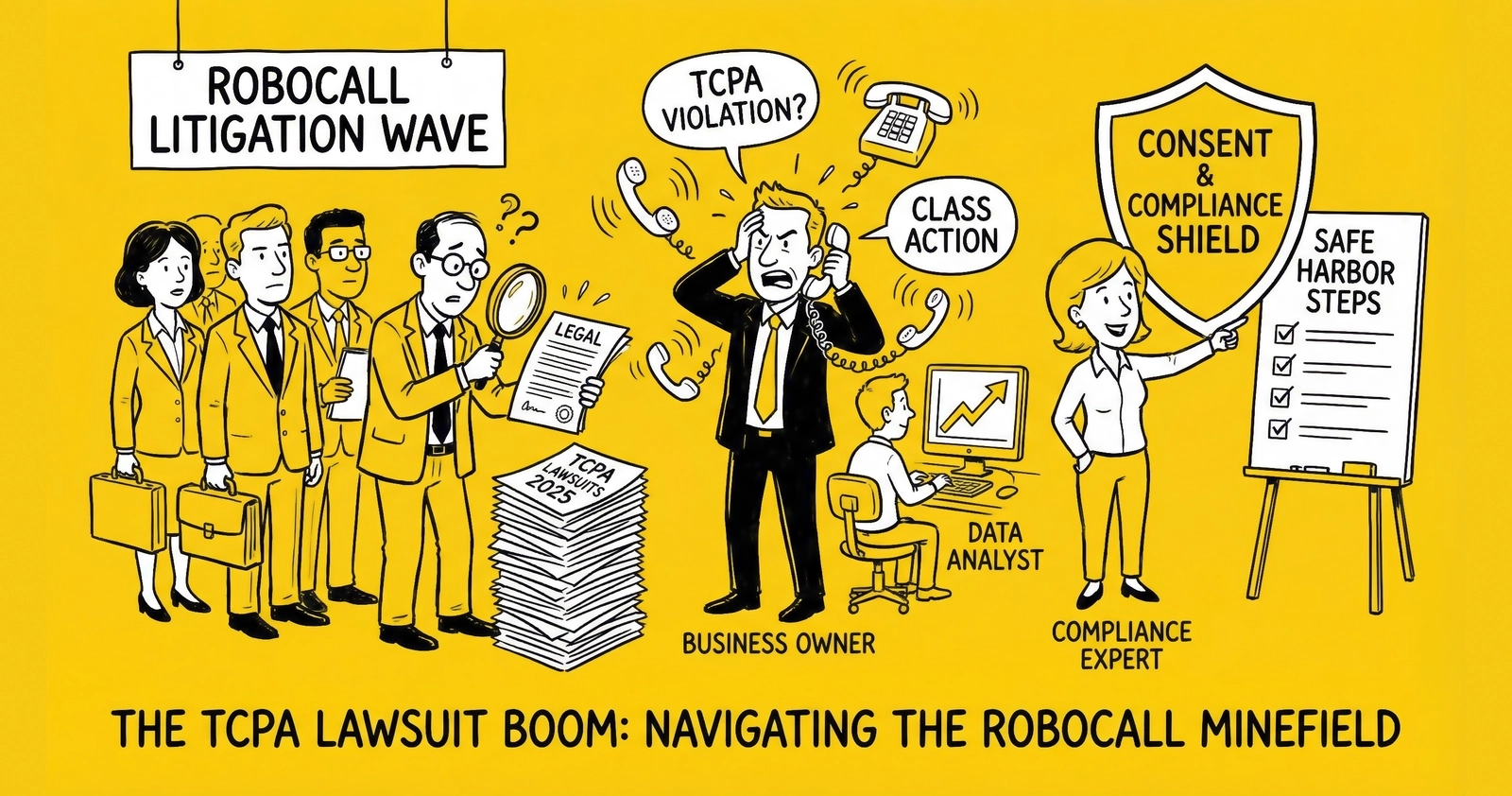 TCPA Litigation Statistics 2025: Complete Industry Analysis