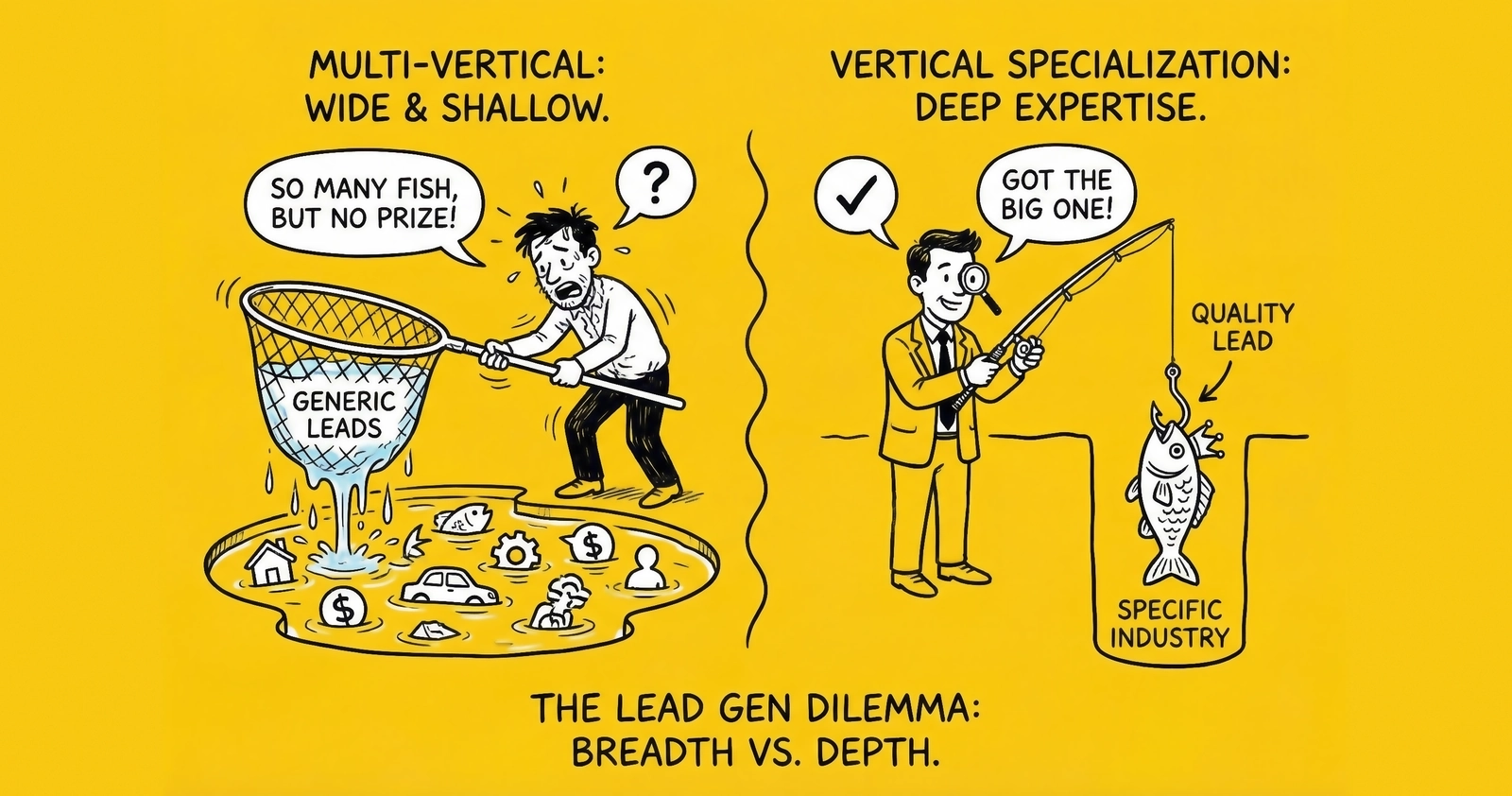 Vertical Specialization vs Multi-Vertical Operations: The Complete Strategic Guide for Lead Generation Businesses