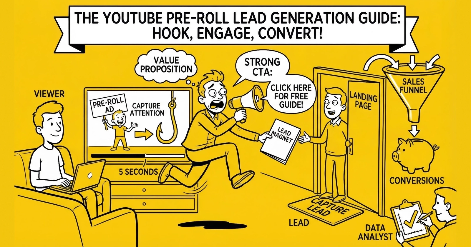 YouTube Pre-Roll Ads for Lead Generation: The Complete Strategic Guide