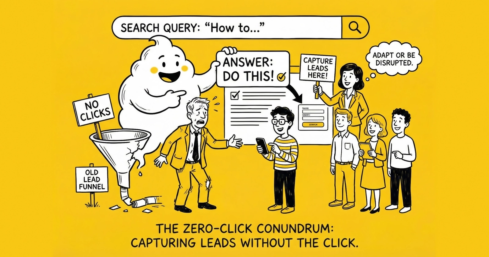 AI Overviews, Zero-Click Search, and the Collapsing Lead Generation Funnel