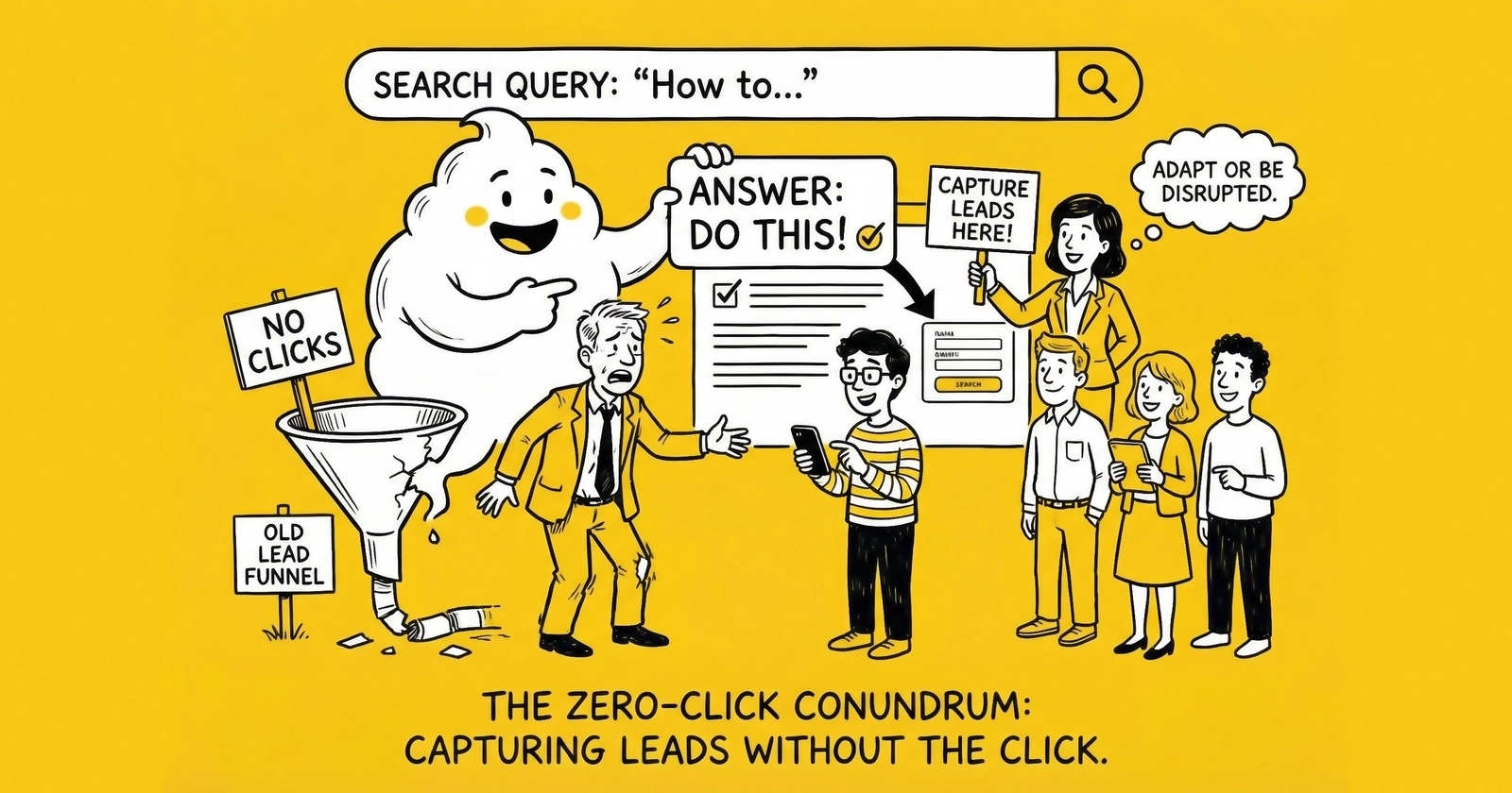 AI Overviews, Zero-Click Search, and the Collapsing Lead Generation Funnel